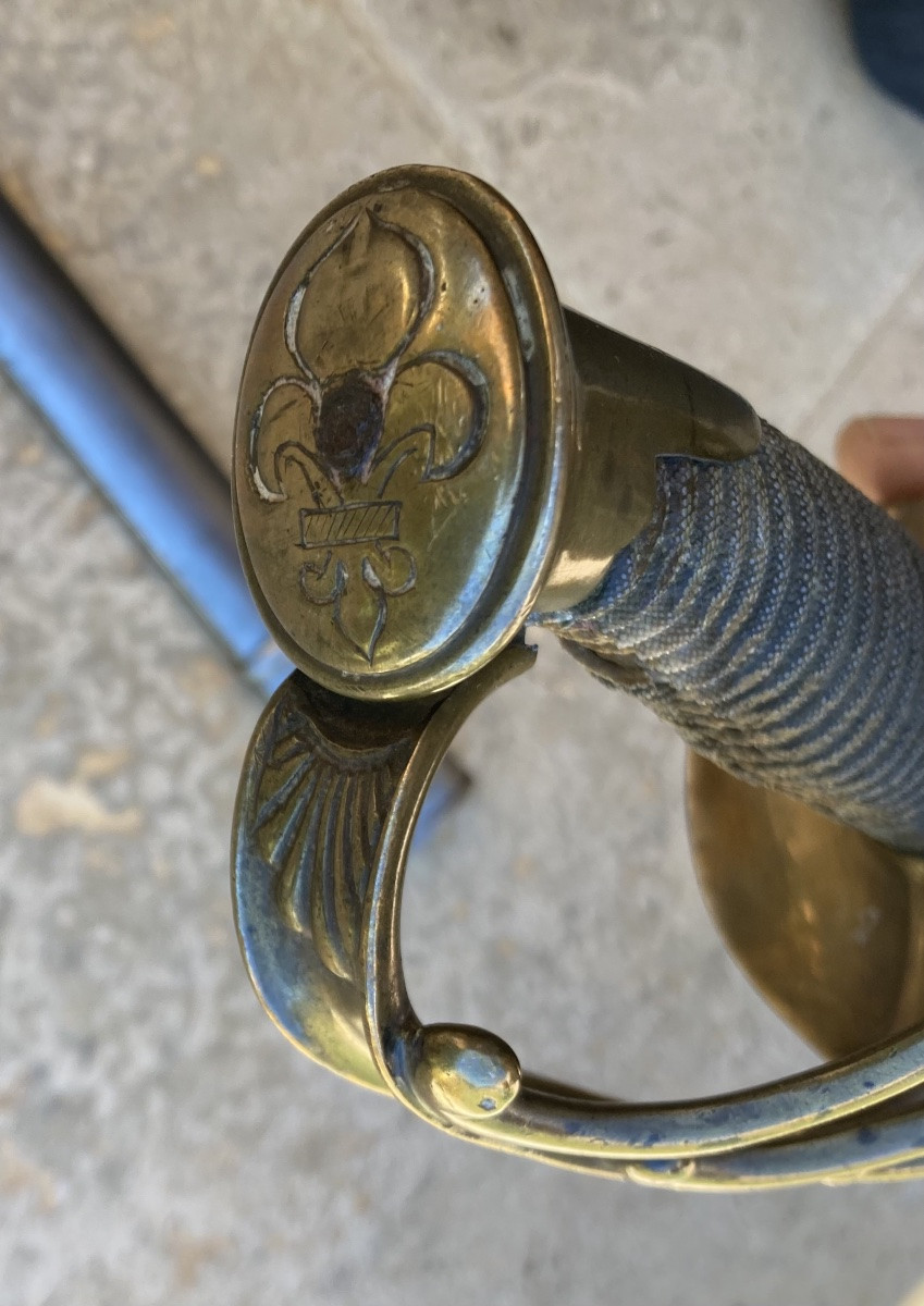 Sabre Of Artillery Colonel Léonce Frédéric Donop. France, 14th Century.-photo-5