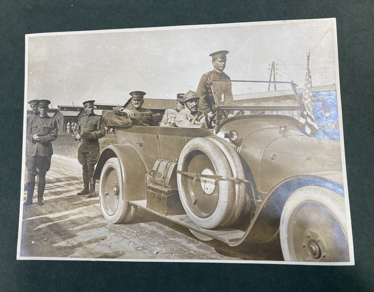General  Pershing  Visit To France On July 4, 1917. Documents: Army Photographic Section-photo-3