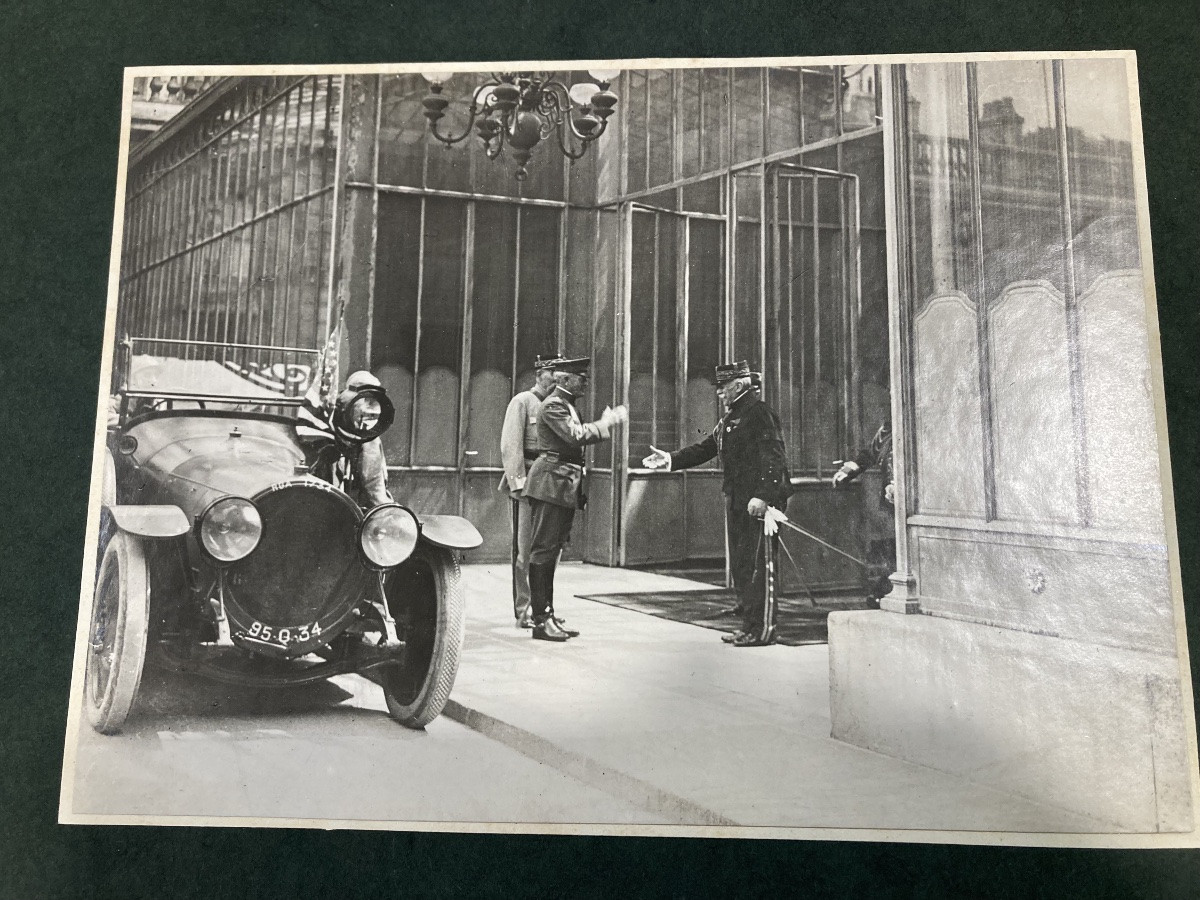 General  Pershing  Visit To France On July 4, 1917. Documents: Army Photographic Section-photo-4