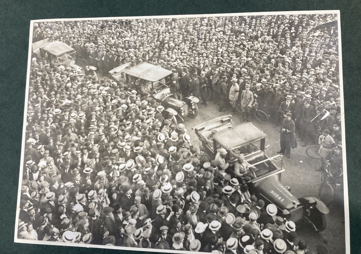 General  Pershing  Visit To France On July 4, 1917. Documents: Army Photographic Section-photo-7