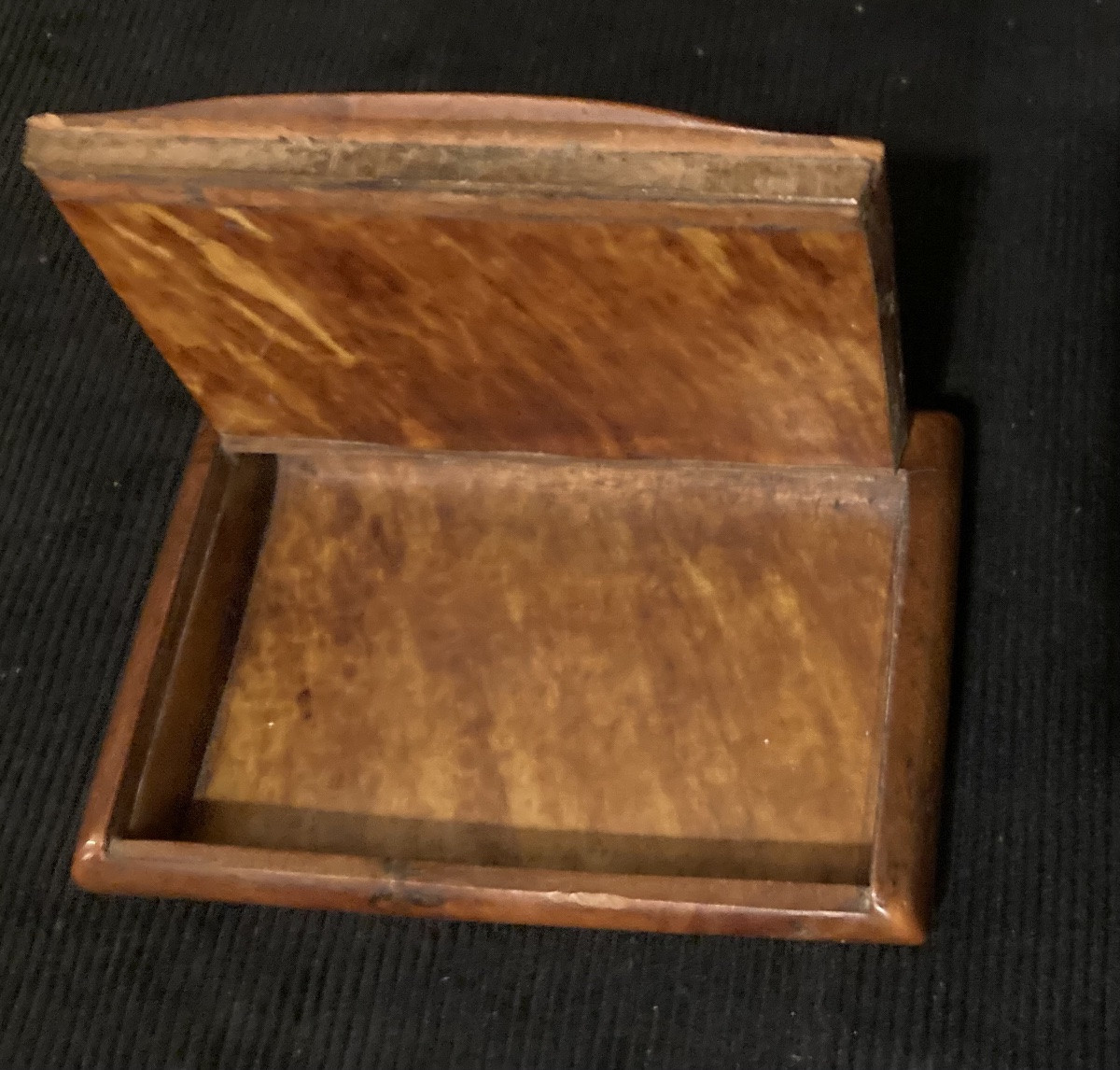 Tabatière en buis des Grenadiers à pied de la Garde Impériale , retour des Cendres.  France.-photo-3