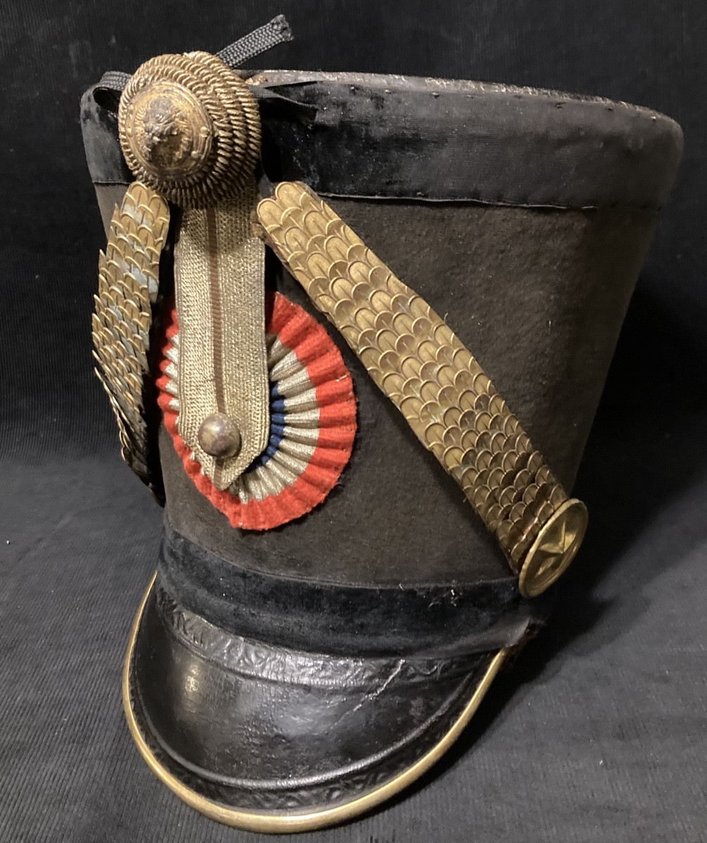 Hussar Officer's Shako, Circa 1813. First Empire.