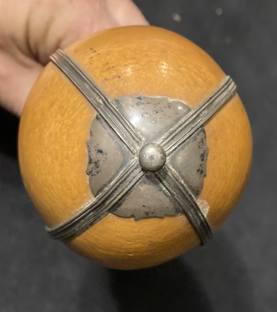 Poire à poudre Française du Général Saignes Mathieu . Né à Albi . Consulat-Premier Empire.-photo-4