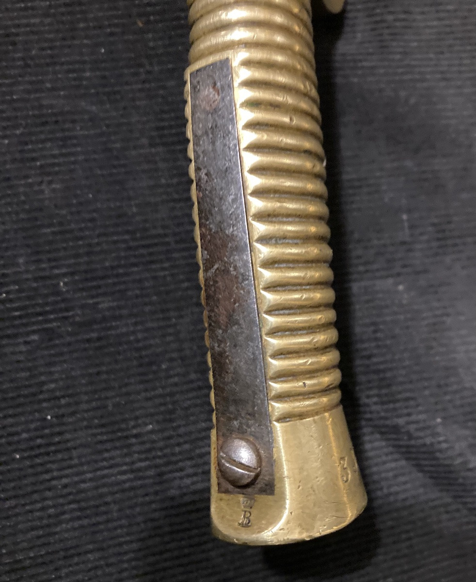 Baïonnette pour fusil de cavalerie Littich , modèle de 1848 pour la RUSSIE. -photo-2