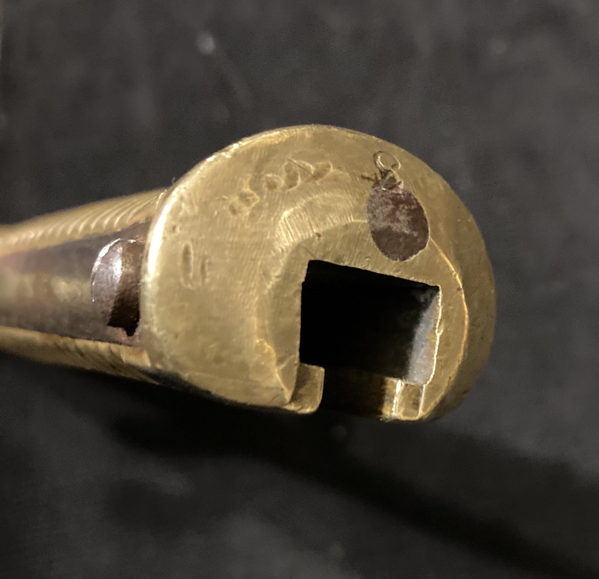 Baïonnette pour fusil de cavalerie Littich , modèle de 1848 pour la RUSSIE. -photo-3