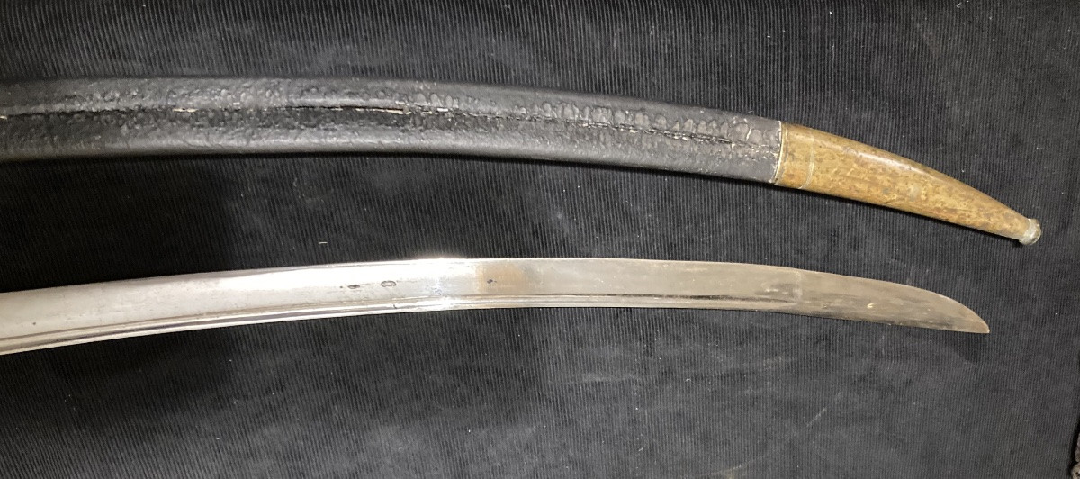 Sabre d’Infanteriebdit « Briquet », modèle 1776; Révolution jusqu’a. l’Empire.-photo-3