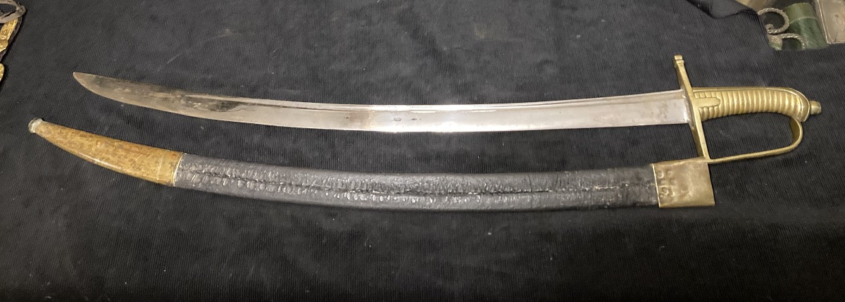 Sabre d’Infanteriebdit « Briquet », modèle 1776; Révolution jusqu’a. l’Empire.-photo-5