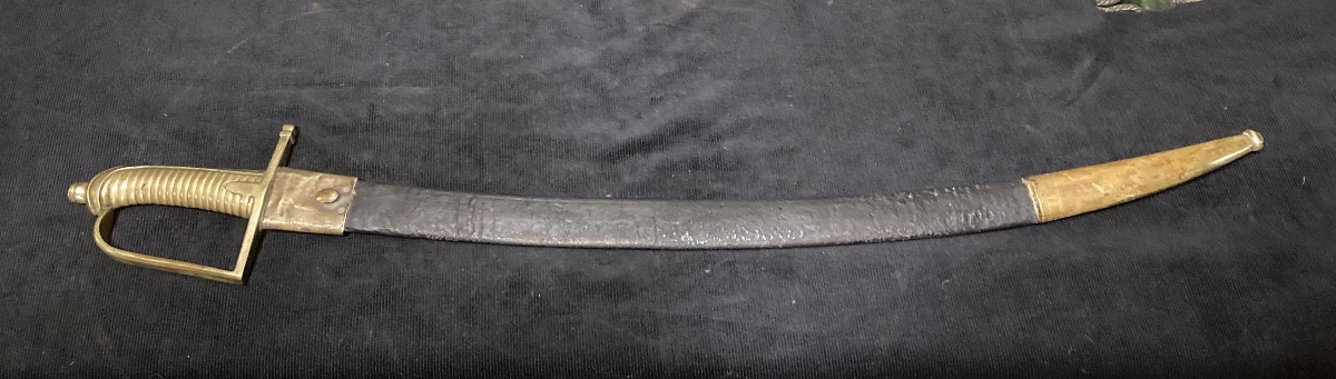 Sabre d’Infanteriebdit « Briquet », modèle 1776; Révolution jusqu’a. l’Empire.