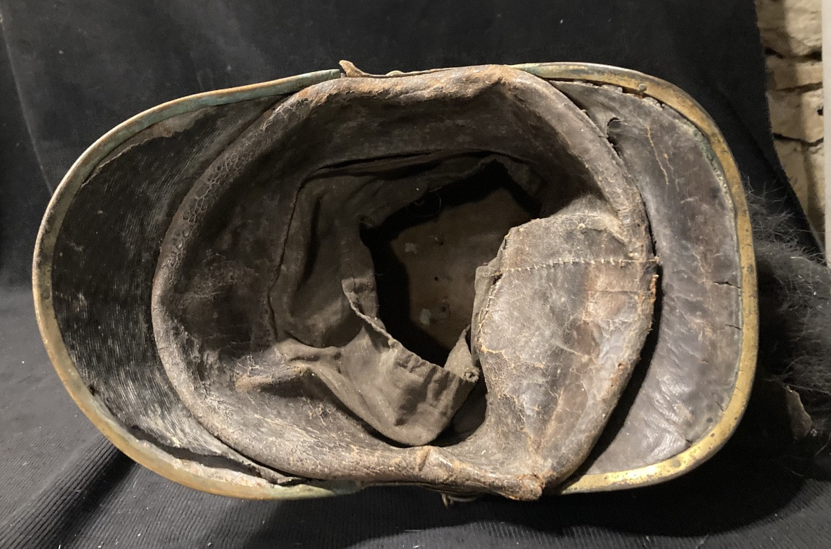 Royal Guard Dragoon Officer's Helmet, First Model 1815. Restoration Period.-photo-2