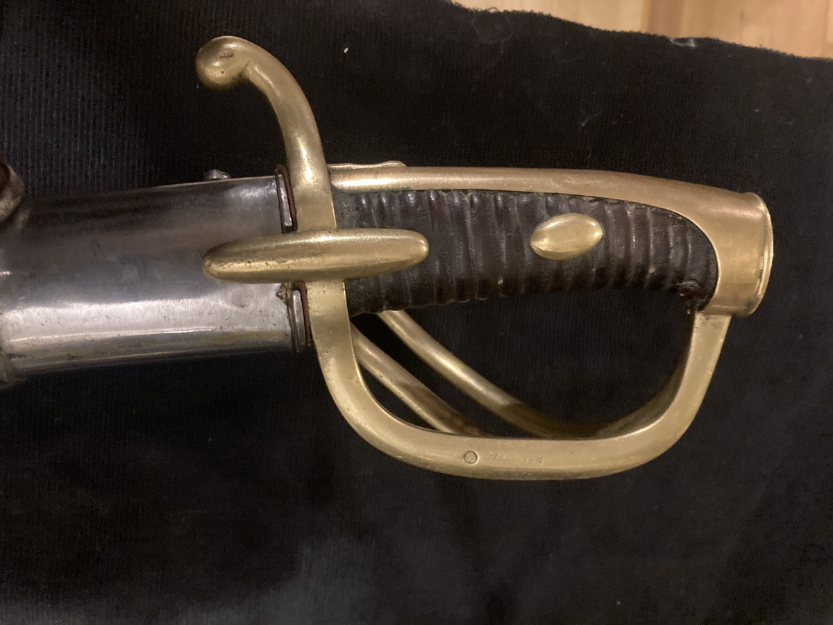 Sabre de Cavalerie Hussard; Modéle An XI. Premier Empire. -photo-2