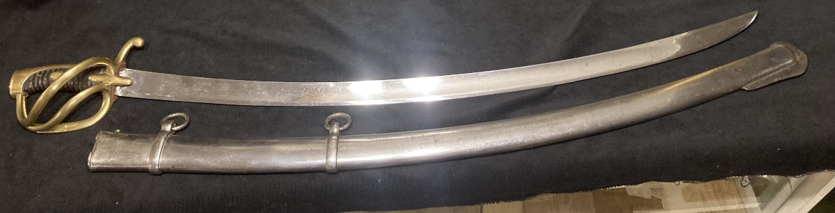 Sabre de Cavalerie Hussard; Modéle An XI. Premier Empire. -photo-2