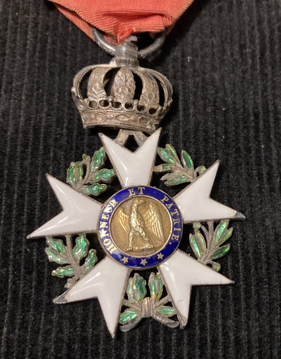 Croix de chevalier de la Légion d’Honneur.. Troisième type 1806-1808. Premier Empire.-photo-3