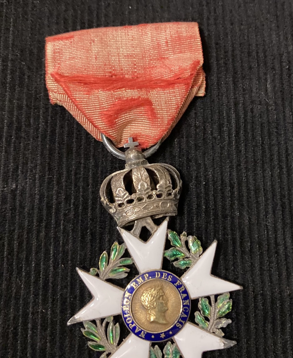 Croix de chevalier de la Légion d’Honneur.. Troisième type 1806-1808. Premier Empire.-photo-2
