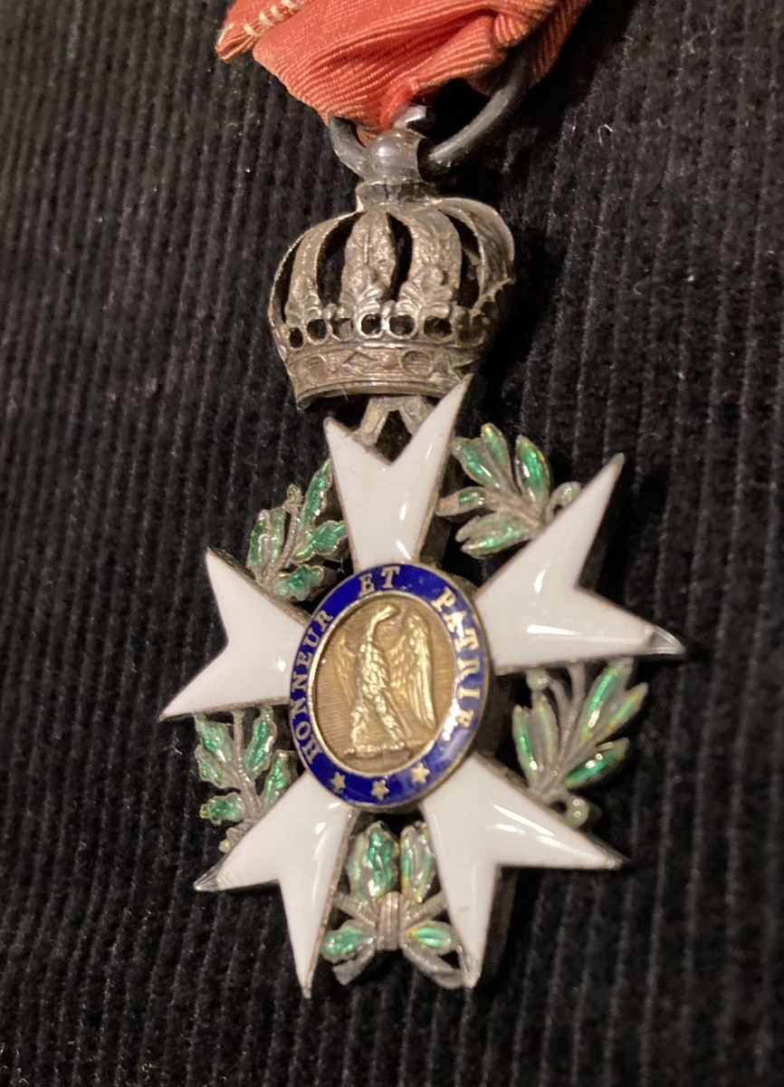 Croix de chevalier de la Légion d’Honneur.. Troisième type 1806-1808. Premier Empire.-photo-2