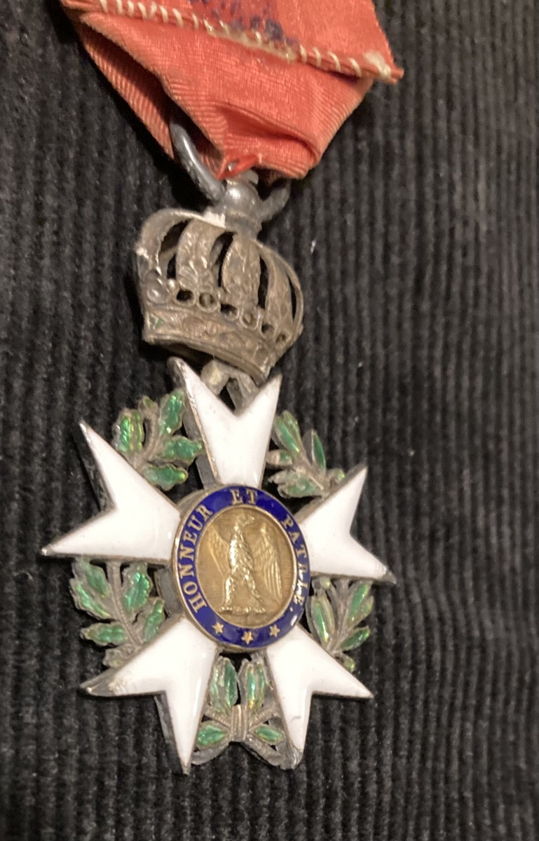 Croix de chevalier de la Légion d’Honneur.. Troisième type 1806-1808. Premier Empire.-photo-3