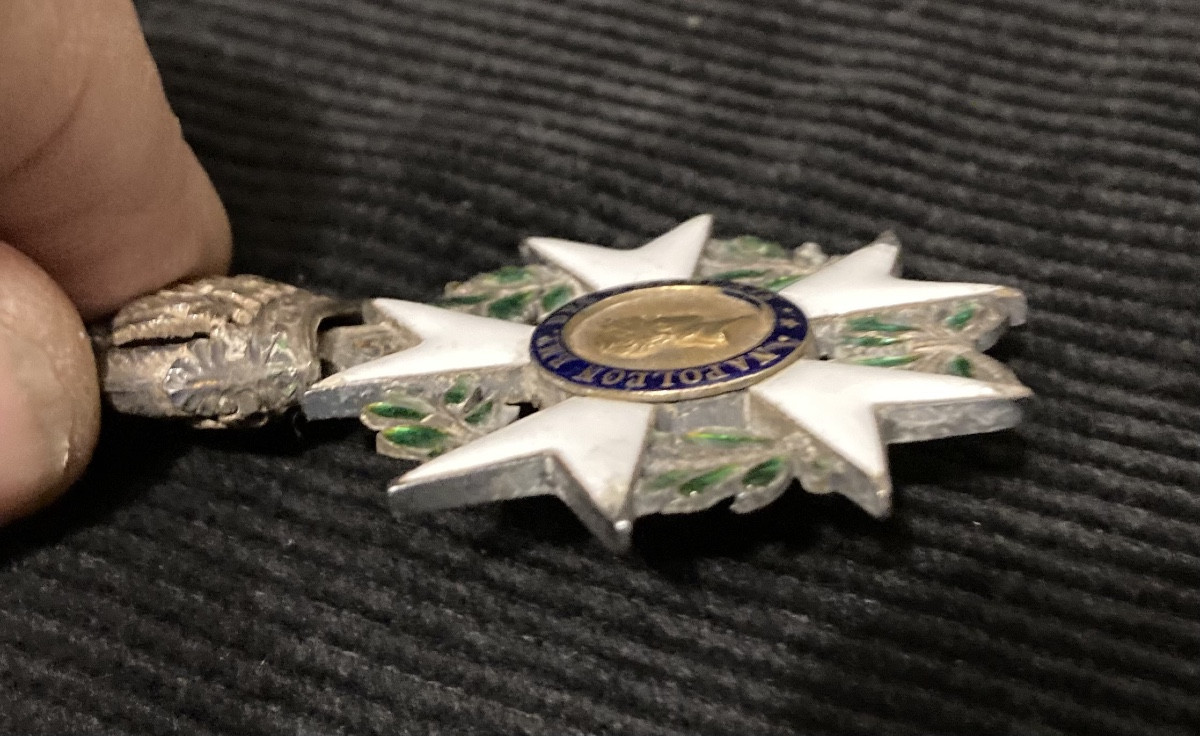 Croix de chevalier de la Légion d’Honneur.. Troisième type 1806-1808. Premier Empire.-photo-4