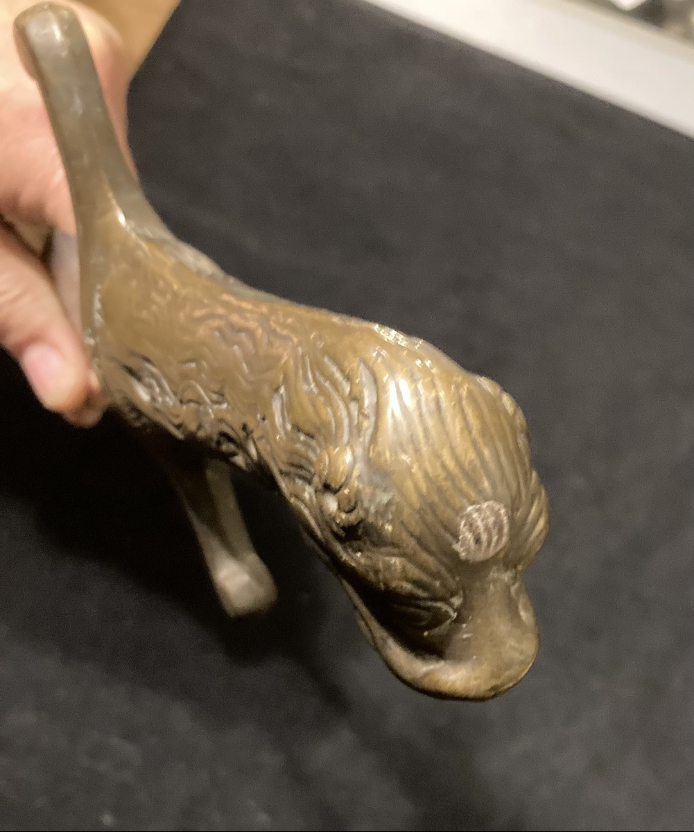 Glaive de canonnier d’artillerie  à pied  . Bavière.  tête de lion.-photo-3