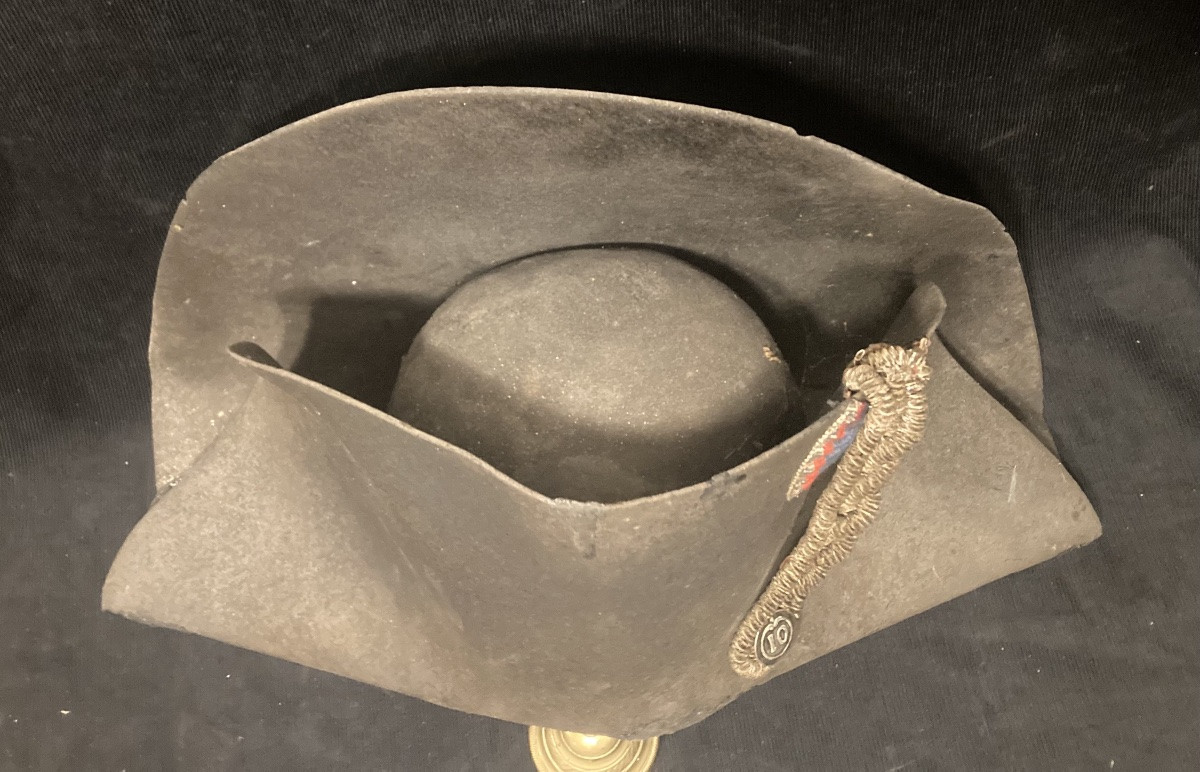 Bicorn Hat Of An Officer Of The 10th Cuirassier. First Empire. -photo-2