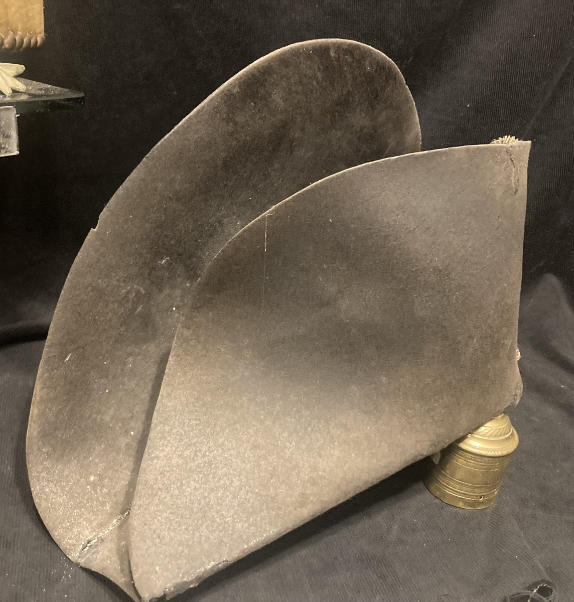 Bicorn Hat Of An Officer Of The 10th Cuirassier. First Empire. -photo-2