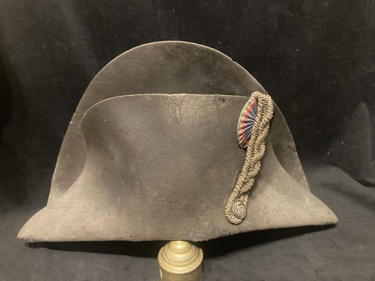 Bicorn Hat Of An Officer Of The 10th Cuirassier. First Empire. 