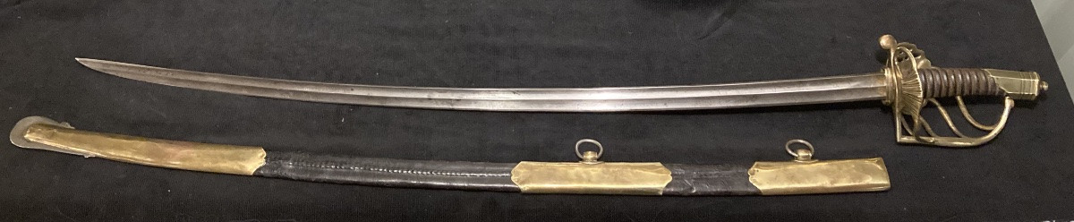 Sabre d’officier de Dragon ou Grenadier à Cheval. (Voir de la Garde Impériale ) Premier Empire.-photo-2