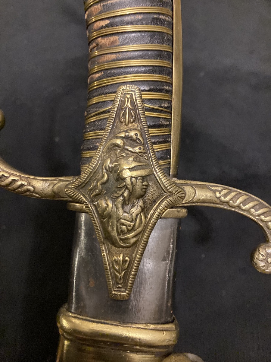 Sabre d’officier de la Garde Royale de MURAT au royaume de NAPLES . Premier Empire.-photo-2