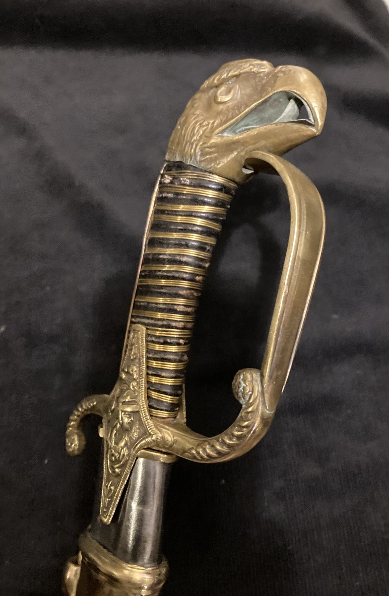 Sabre d’officier de la Garde Royale de MURAT au royaume de NAPLES . Premier Empire.-photo-4