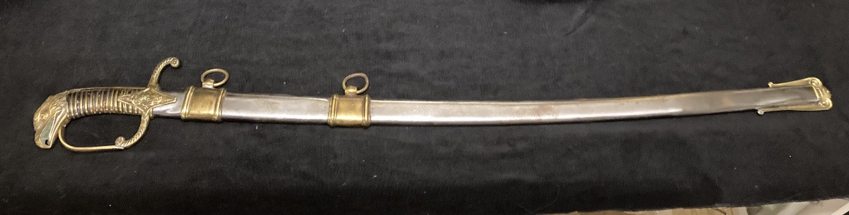 Sabre d’officier de la Garde Royale de MURAT au royaume de NAPLES . Premier Empire.-photo-1