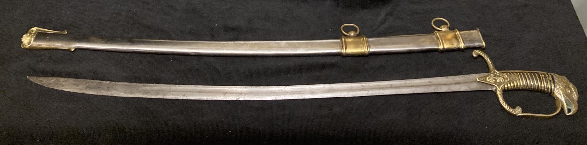 Sabre d’officier de la Garde Royale de MURAT au royaume de NAPLES . Premier Empire.-photo-3