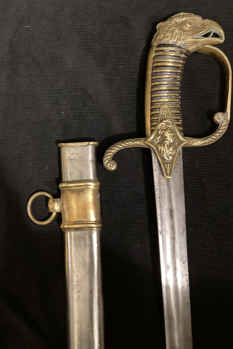 Sabre d’officier de la Garde Royale de MURAT au royaume de NAPLES . Premier Empire.-photo-5