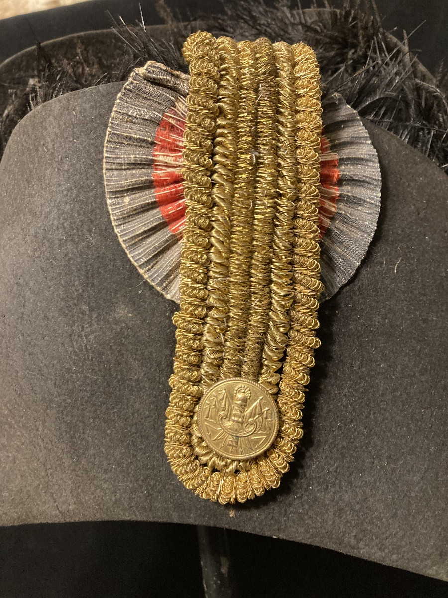 General Officer's Bicorn Hat; First Empire.-photo-2