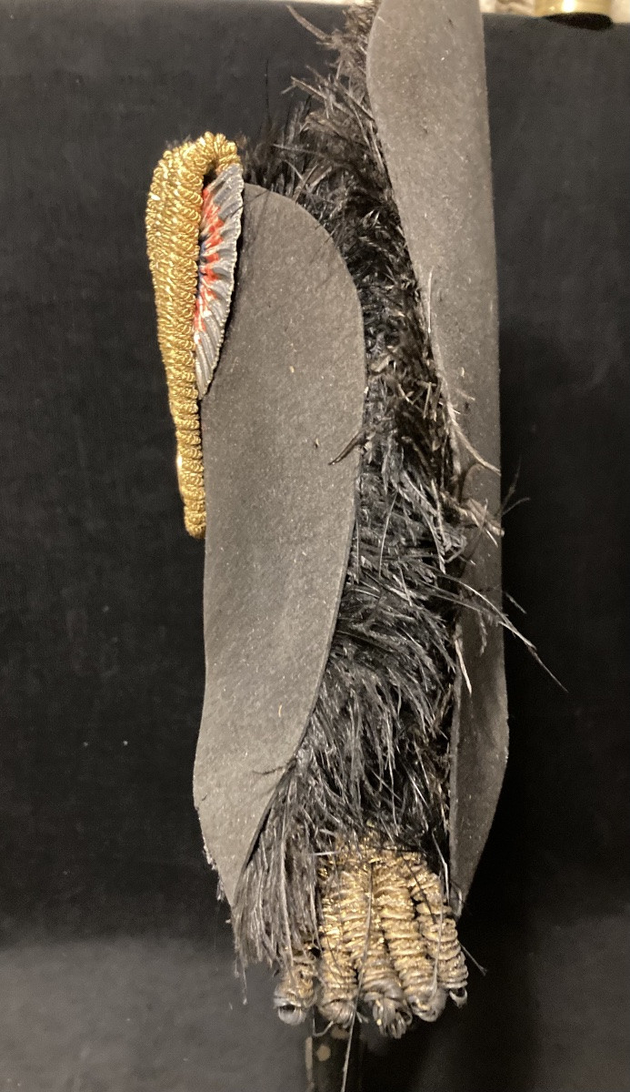 General Officer's Bicorn Hat; First Empire.-photo-1