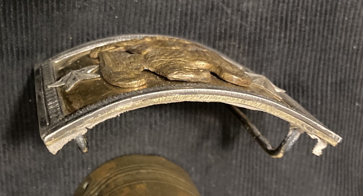 Plaque de Ceinturon d’Officier Supérieur de Cavalerie. Consulat / Premier Empire.-photo-3