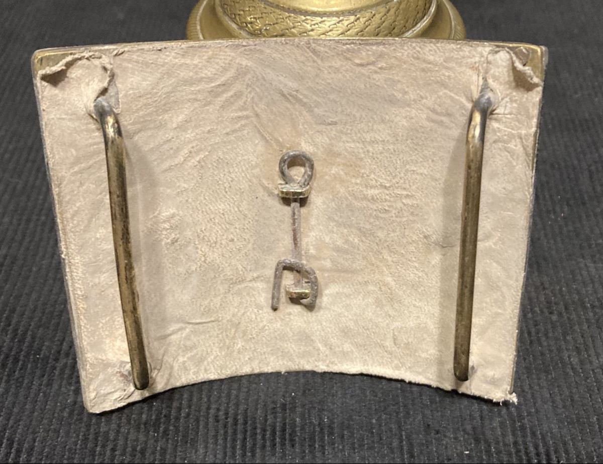 Plaque de Ceinturon d’Officier Supérieur de Cavalerie. Consulat / Premier Empire.-photo-5