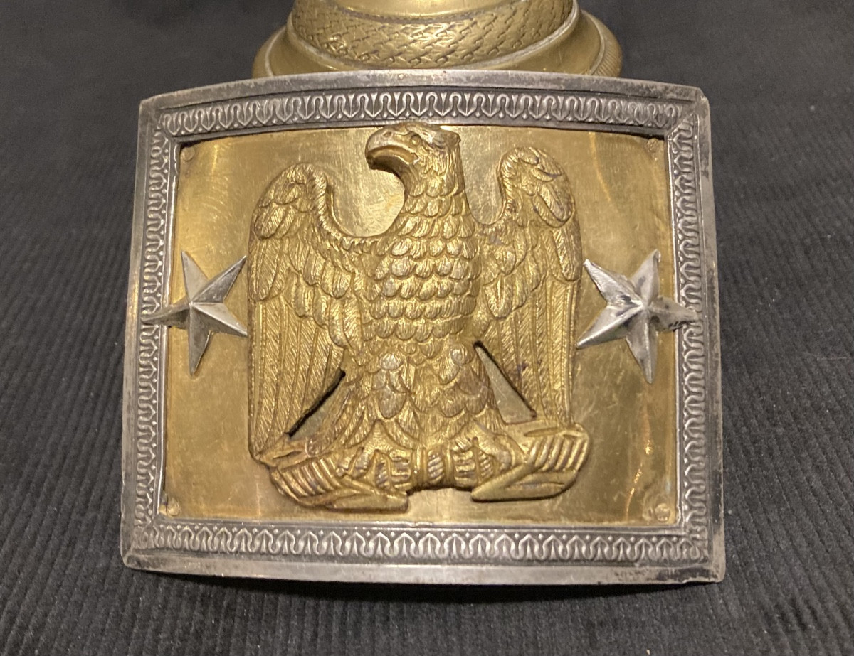 Plaque de Ceinturon d’Officier Supérieur de Cavalerie. Consulat / Premier Empire.