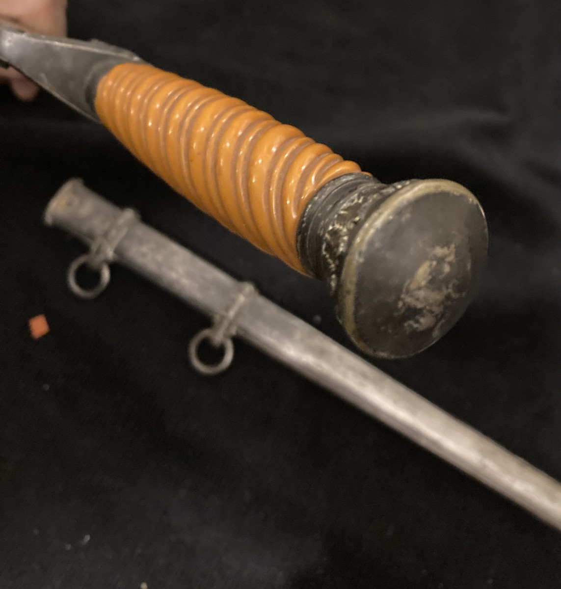 Dague d’Officier de la HEER, modèle 1935, Offzierdolh. Seconde Guerre Mondiale .-photo-5