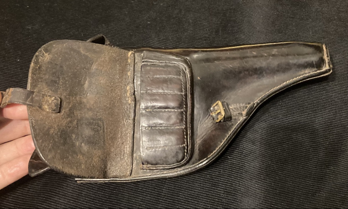 Etui pour revolver Reichsrevolver 2éme modèle 1883.  -photo-2