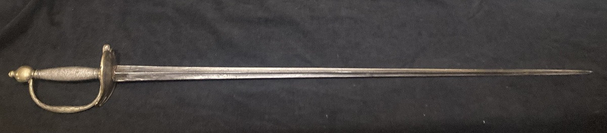 Sword Of The King's Bodyguard. 18th-century Hilt And Blade From The First Restoration Period, Early 19th Century. France.-photo-2