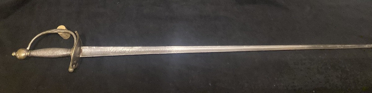 Sword Of The King's Bodyguard. 18th-century Hilt And Blade From The First Restoration Period, Early 19th Century. France.-photo-4