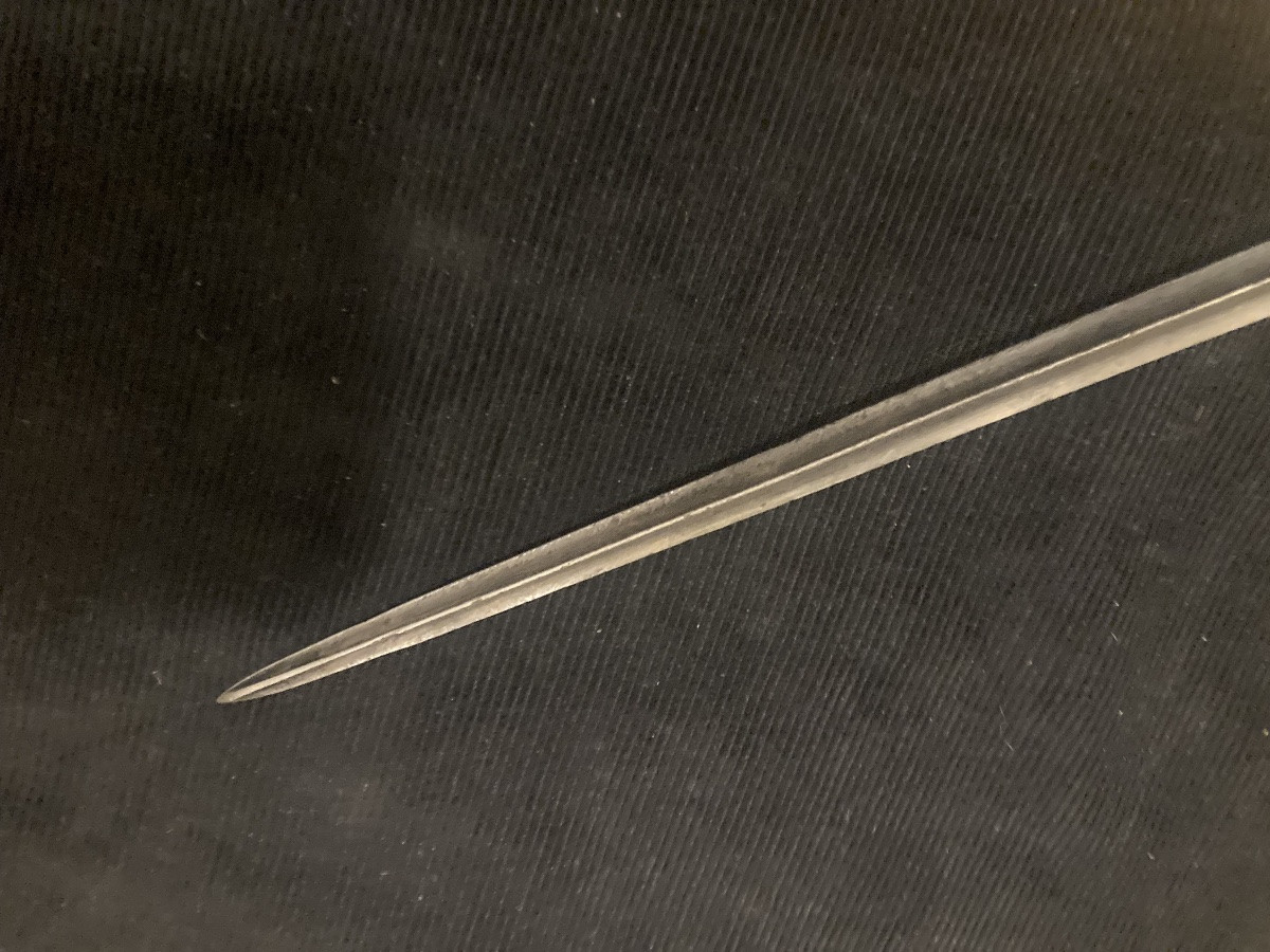 Sword Of The King's Bodyguard. 18th-century Hilt And Blade From The First Restoration Period, Early 19th Century. France.-photo-1