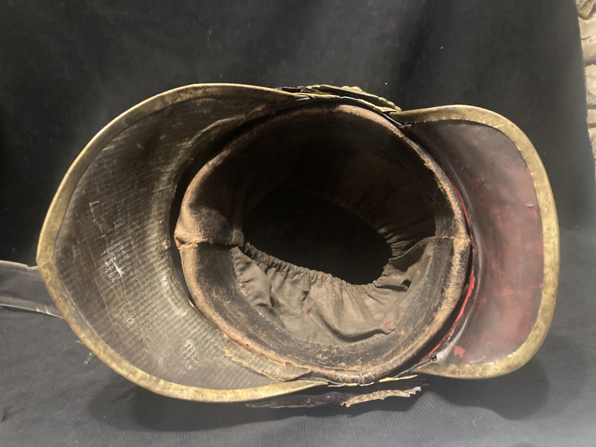 Helmet Of An Officer Of The National Guard Cavalry Of Paris. Model 1814 / Hundred Days First Empire-photo-4