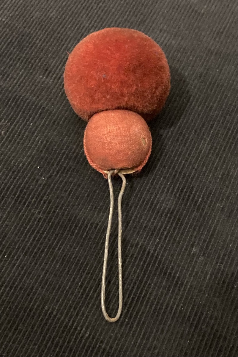 Double Scarlet Pompon For Shako. Second Empire . France.
