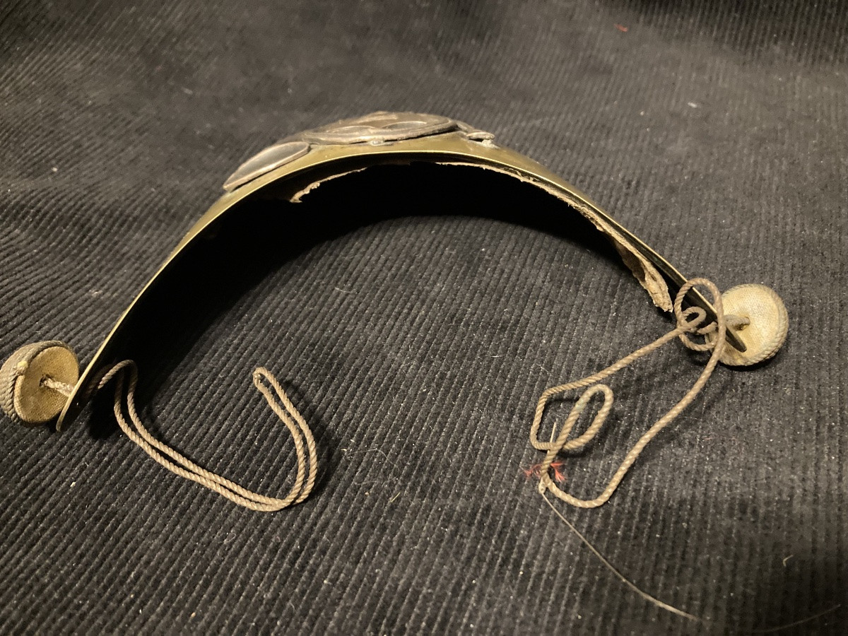 Officer's Gorget Of The 7th Light Infantry Regiment, First Empire.-photo-4