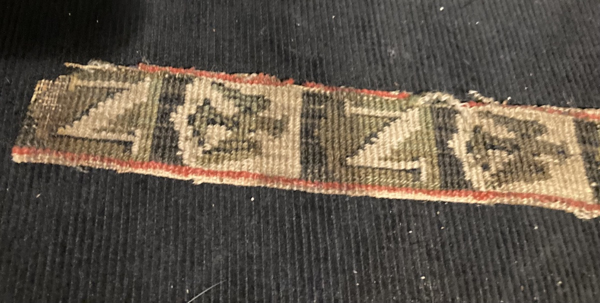 Galon d’Uniforme modèle au réglement de Bardin 1812. Premier Empire.-photo-2