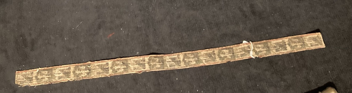 Galon d’Uniforme modèle au réglement de Bardin 1812. Premier Empire.-photo-3