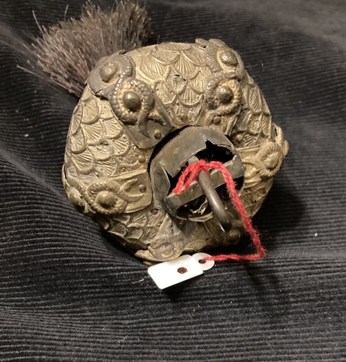 Helmet Plume Holder, First Empire Pattern. Antique.-photo-3