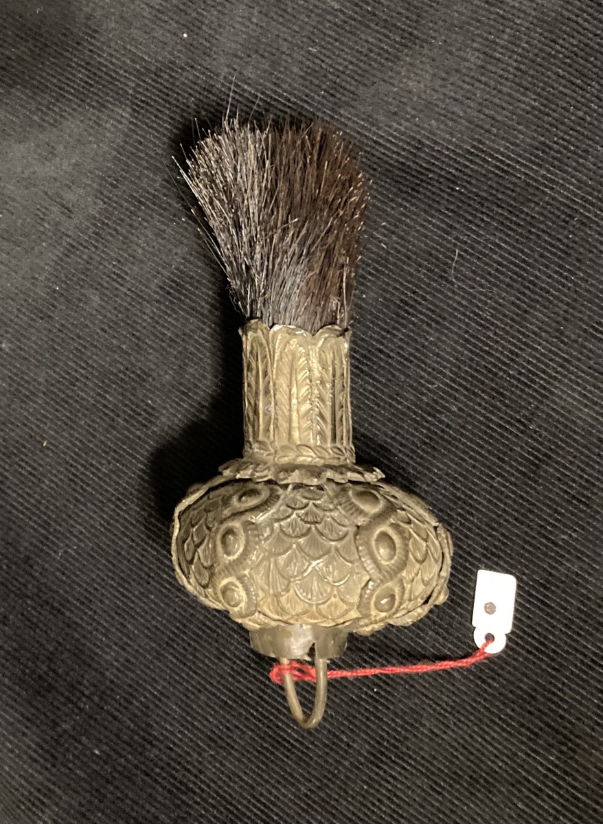 Helmet Plume Holder, First Empire Pattern. Antique.-photo-1