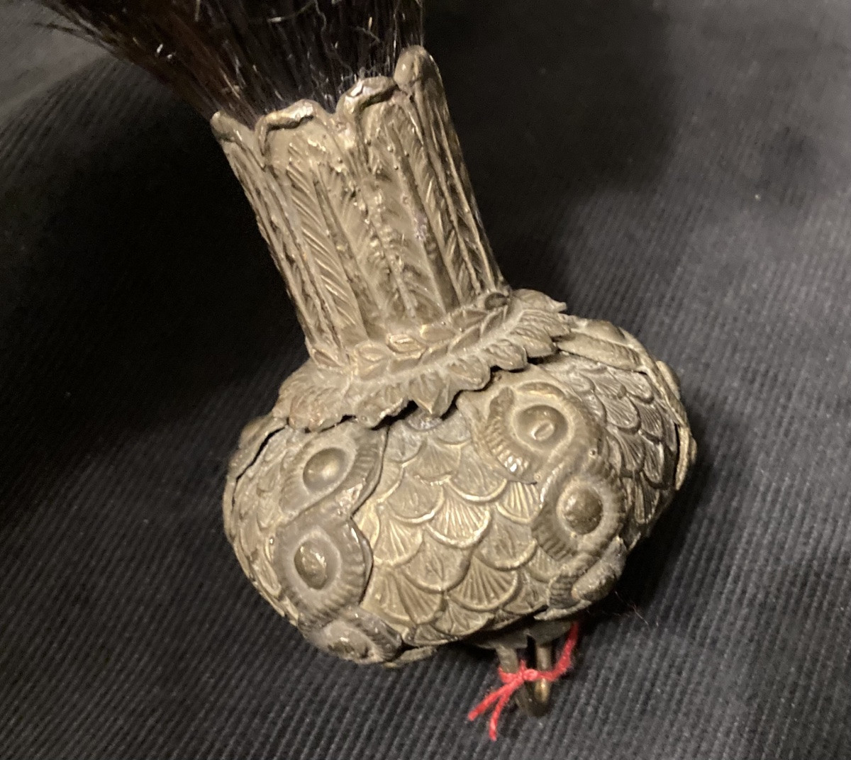 Helmet Plume Holder, First Empire Pattern. Antique.-photo-2