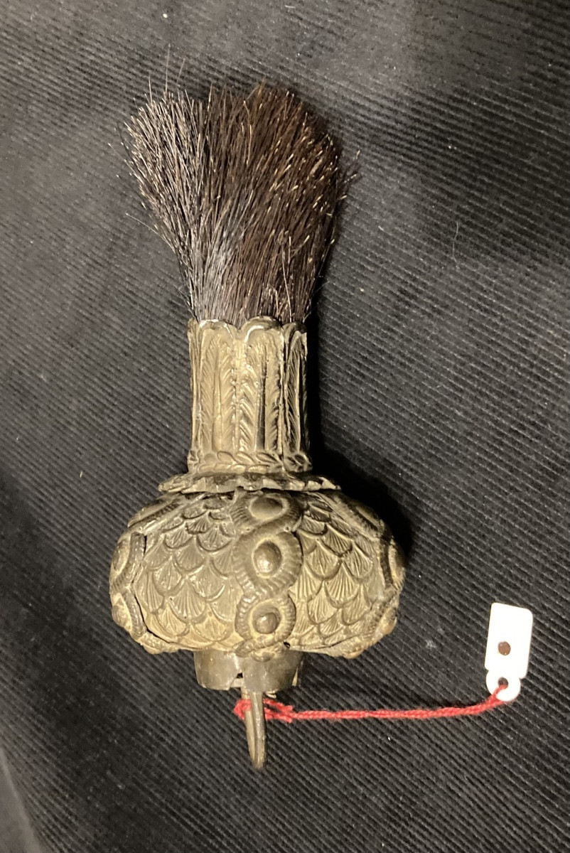 Helmet Plume Holder, First Empire Pattern. Antique.