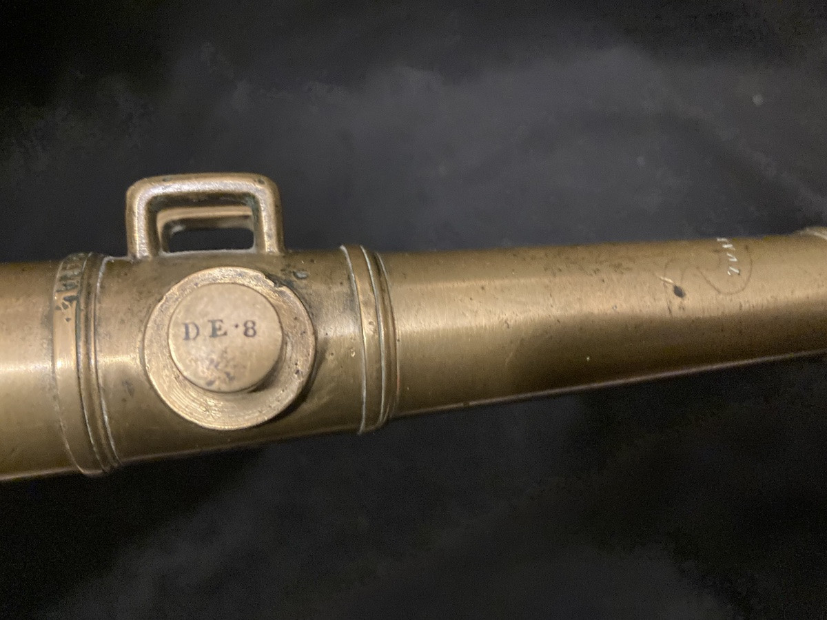Gribeauval Reward Cannon To Captain Anbroise Lorient 1806. First Empire.-photo-2